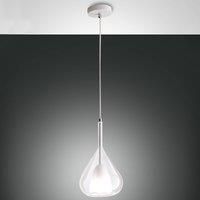 Fabas Luce Lila Dome Pendant Ceiling Lights Transparent Glass, E27