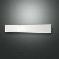 Fabas Luce LED wall light Lotus, white, width 64.5 cm, dimmable