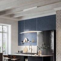 Fabas Luce Cordoba LED Integrated Pendant Ceiling Light Light White Glass