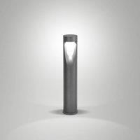 Fabas Luce Teo LED path light, 60 cm high, black, metal, IP65