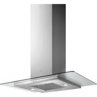 Elica TRIBEAISLAND Built In 90cm Island Cooker Hood 4 Speeds A Rated