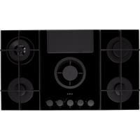 ELICA Nikola Tesla Flame Bl/ IN/83 Cooktop 4+1 Burners With Cover Aspirating
