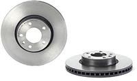 Brembo 09.5749.11 Front UV Coated Brake Disc - Set of 2