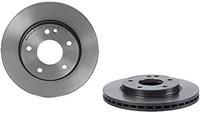 FRONT BREMBO BRAKE PAD KIT FOR MERCEDES A W168 CLASS 97->04