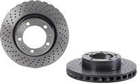Brake Disc Single Vented fits PORSCHE 911 993 3.8 Front Left 95 to 97 304mm New
