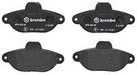Brembo P23060 Brake Pads Set Front 55mm Height With Accessories Fits Fiat Punto