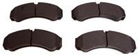 Front Rear Brake Pad Set 2x Pads Prepared For Wear Indicator Spare Brembo PA6017