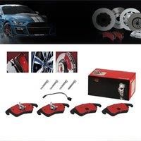 Brembo P85145N Premium Ceramic Front Disc Brake Pad Set Fit For AUDI/AUDI (FAW) OE# 4G0698151AA