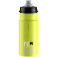 Elite Jet Biodegradable Water Bottle 550ml SS20 - Fluro-Black Logo, Fluro-Black Logo