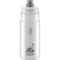 Elite Jet Green 550ml Water Bottle Clear Cycling Hydration Drinks