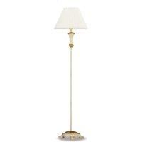 Ideal Lux Firenze PT1 E27 60 W Gold, White – Floor Lighting (Bedroom, Dining Room, Living Room, Office, Study, Gold, White, Metal, IP20, E27, 60 W)