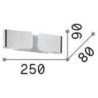 Clip 2 Light Indoor Small Wall Light Gold G9