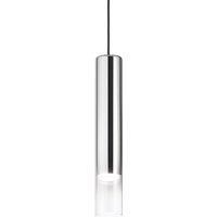 Modern Look Transparent Glass Suspension 1 Light Gu10 7W 3000K Hot Light