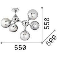 NODI CROMO 5 Light Ceiling Light IDL200484