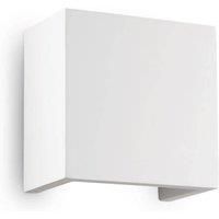 Ideal Lux 1 Light Wall Light White
