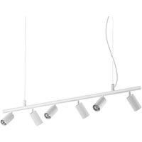 Ideal Lux Dynamite - Indoor Spotlight Ceiling Pendant Lamp 6 Lights White, GU10