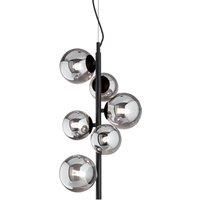 Ideallux Ideal Lux Perlage hanging black/black 6-bulb 26