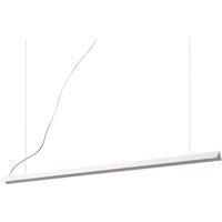 Modern V-Line White Metal LED 20W 3000K Hot Light Suspension