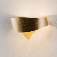 Selne Golden designer wall light Scudo