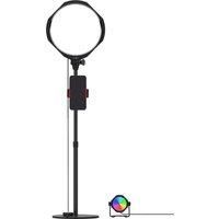 JOBY Beamo Studio Deluxe Lighting Kit, USB Studio Light for Video, Kit for Content Creator, Soft Key Light with Remote, Background Light with 12 Colors, GorillaPod Flexible Arm with Phone Mount
