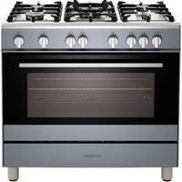 KENWOOD CK501G-SL 90 cm Gas Range Cooker - Slate Grey, Silver/Grey