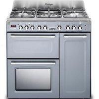 DeLonghi D3VR 908-DF/SLATE 90cm Dual Fuel Range Cooker - Grey