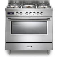 DeLonghi DSR 927-DF/X 90cm Dual Fuel Range Cooker - Stainless Steel