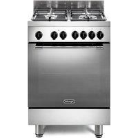 DeLonghi DSC 626MLX-1 Single Oven Dual Fuel Cooker - Stainless Steel