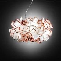 Slamp Clizia - designer pendant light, orange