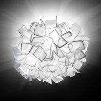 Ceiling Lamp Clizia Medium, White, Signed SLAMP