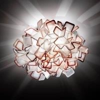 Slamp Clizia - designer wall light, orange