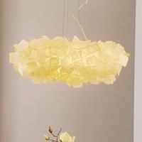Slamp Clizia hanging light, 78 cm, white