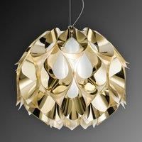Slamp Flora - designer hanging light, gold, 50 cm
