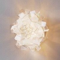 Slamp Clizia ceiling light, 32 cm, smoked