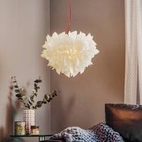 Slamp Veli Foliage hanging light white/red 45cm