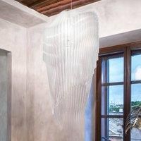 Slamp Avia S designer hanging light in white