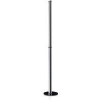 Slamp LED floor lamp Modula linear, pleated, black