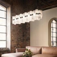 Slamp LED hanging light La Lollo, white, 140 cm