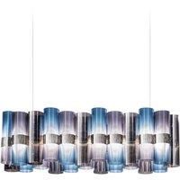 Slamp LED hanging light La Lollo, blue/purple, 100 cm