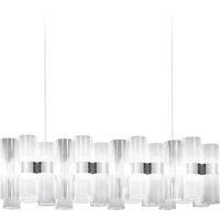 Slamp LED hanging light La Lollo, white, 100 cm