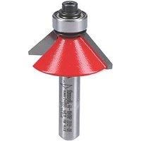 Freud 1/4" Shank Double-Flute 45 Chamfer Router Cutter Bit 41.5 x 15.9mm (678VV)