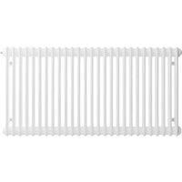 Henrad by Stelrad White 3 Column Horizontal Designer Radiator - 300 x 624mm