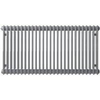 Henrad 4 Column Concept Designer Radiator - Slate Grey 600 x 624 mm