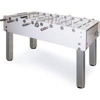 GARLANDO G-500 Pure White Professional Football Table - Sleek & Modern