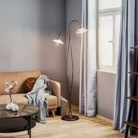ONLI Rosina floor lamp with two ceramic lampshades