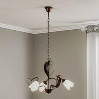 ONLI Sonia hanging light 3-bulb, bronze