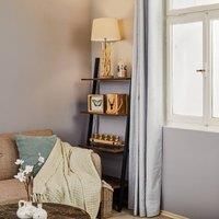 Euluna Agar table lamp, fabric lampshade and wood element