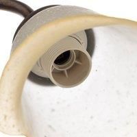 ONLI Chandelier 3 Lights Classic Style in Metal Brown Gold Plated, Bronze