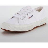 Superga Unisex Adults’ 2750 Cotu Classic Trainers Low-Top, White, 4 UK (37 EU)