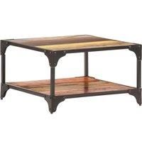 Coffee Table 60x60x35 cm Solid Reclaimed Wood